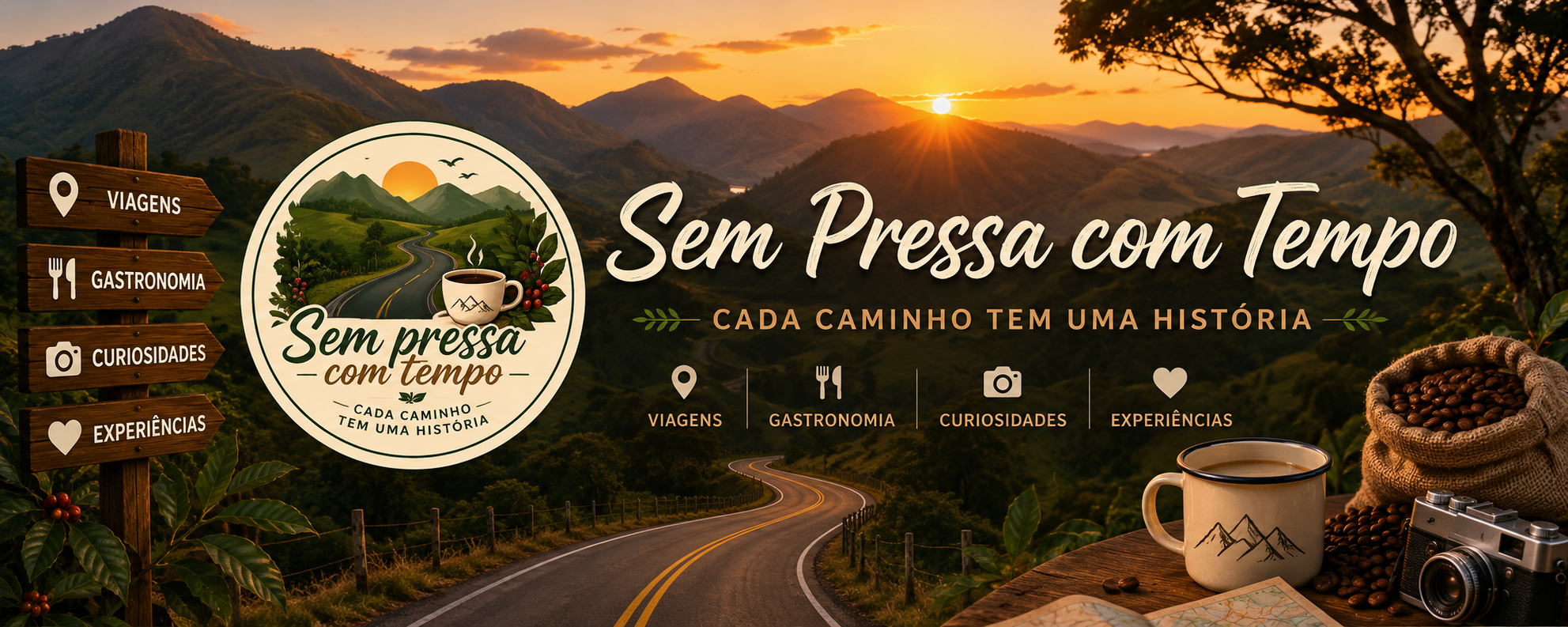 Banner do projeto Sem Pressa com Tempo